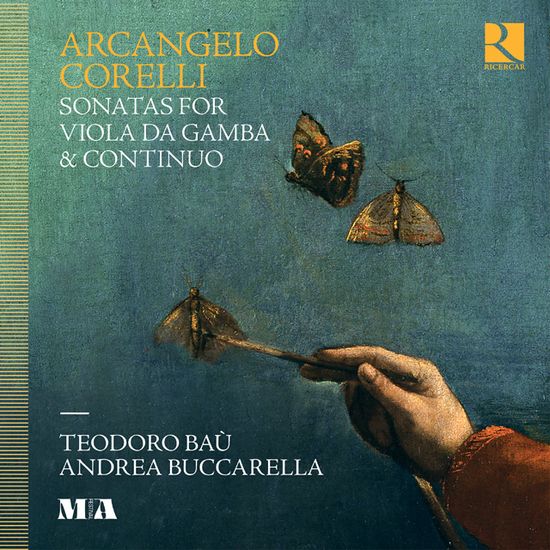 SONATAS FOR VIOLA DA GAMBA & CONTINUO/ TEODORO BAU, ANDREA BUCCARELLA [코렐리: 비올라 다 감바 소나타 - 테오도로 바우]