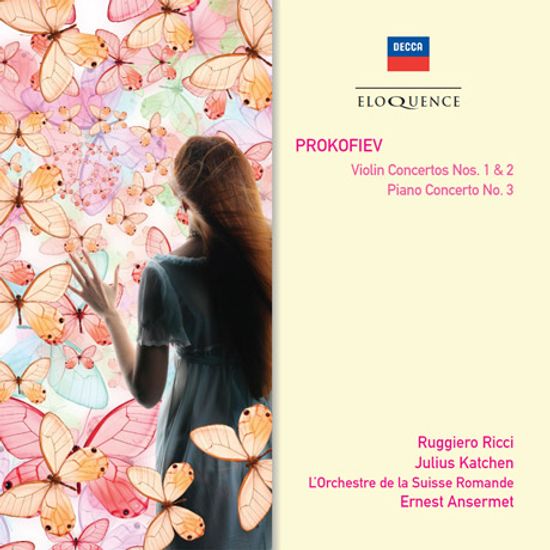 VIOLIN & PIANO CONCERTOS/ RUGGIERO RICCI, JULIUS KATCHEN, ERNEST ANSERMET [프로코피에프: 바이올린 협주곡]