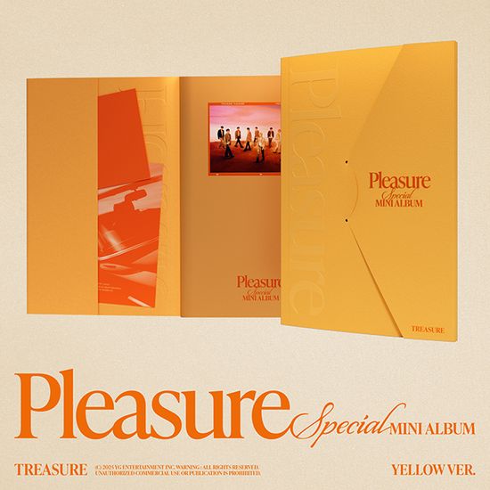 TREASURE SPECIAL MINI ALBUM [PLEASURE] [YELLOW VER]