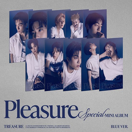 TREASURE SPECIAL MINI ALBUM [PLEASURE] [BLUE VER]