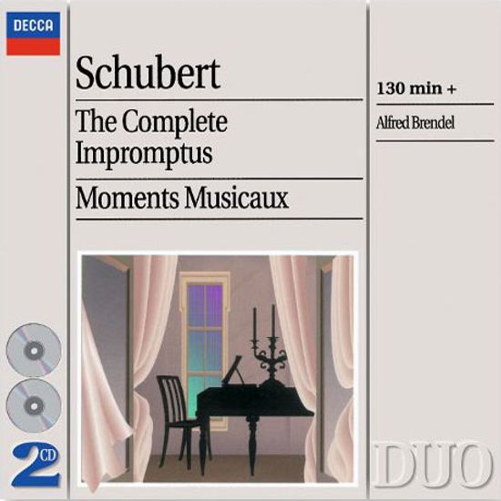 THE COMPLETE IMPROMPTUS, MOMENTS MUSICAUX/ ALFRED BRENDEL [DECCA DUO] [슈베르트: 즉흥곡, 악흥의 순간 - 알프레드 브렌델]