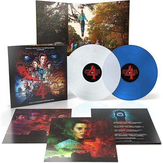 STRANGER THINGS 4: VOLUME 1 [기묘한 이야기 시즌4-1] [CLEAR & BLUE LP]