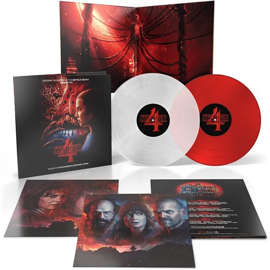STRANGER THINGS 4: VOLUME 2 [기묘한 이야기 시즌4-2] [CLEAR & RED LP]