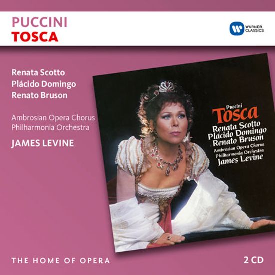 TOSCA/ JAMES LEVINE [THE HOME OF OPERA] [푸치니: 토스카]