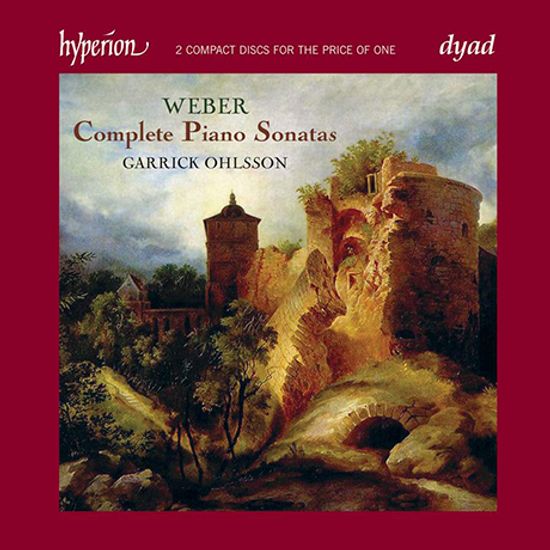 COMPLETE PIANO SONATAS/ GARRICK OHLSSON [베버: 피아노 소나타 전곡 - 개릭 올슨]
