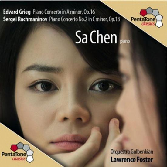 PIANO CONCETO NO.2/ SA CHEN, LAWRENCE FOSTER [SACD HYBRID] [라흐마니노프 & 그리그: 피아노 협주곡]