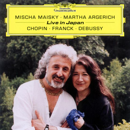 LIVE IN JAPAN/ MISCHA MAISKY, MARTHA ARGERICH [쇼팽, 프랑크, 드뷔시: 일본 라이브 - 마이스키, 아르헤리치]
