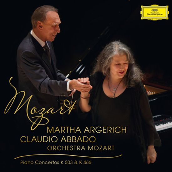 PIANO CONCERTOS K.503 & K.466/ MARTHA ARGERICH, CLAUDIO ABBADO [모차르트 피아노 협주곡: 클라우디오 아바도 & 마르타 아르헤리치]