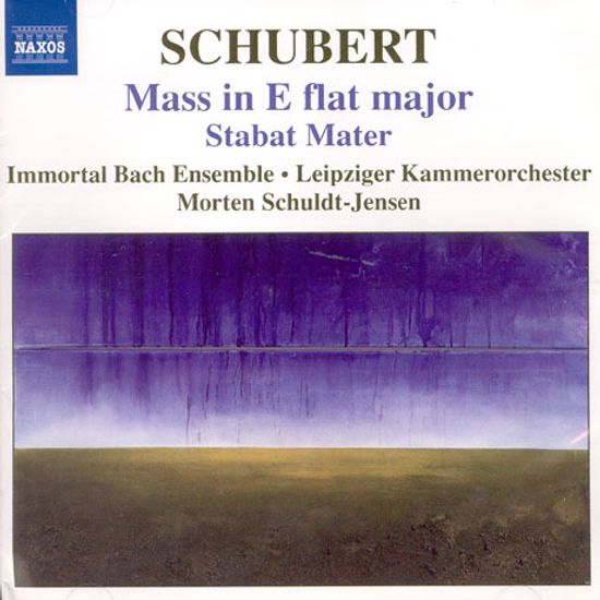 MASS IN E FLAT MAJOR/ STABAT MATER/ IMMORTAL BACH ENSEMBLE/ MORTEN SCHULDT-JENSEN