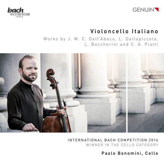 VIOLONCELLO ITALIANO/ PAOLO BONOMINI [이탈리안 첼로: 달라바코, 보케리니 외 - 파올로 보노미니]