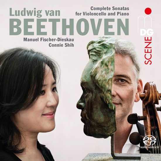 COMPLETE CELLO SONATAS/ MANUEL FISCHER-DIESKAU, CONNIE SHIH [SACD HYBRID] [베토벤: 첼로 소나타 1~5번(전곡) - 피셔 디스카우]