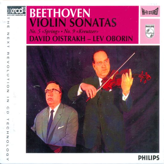VIOLIN SONATAS/ DAVID OISTRAKH, LEV OBORIN [XRCD] [베토벤: 바이올린 소나타 - 다비드 오이스트라흐, 레프 오보린]