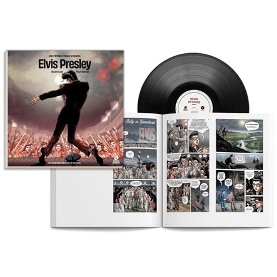 FRED BELTRAN [엘비스 프레슬리 & 일러스트: 프레드 벨트란] [LP+아트북]