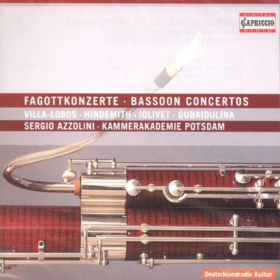 BASSOON CONCERTOS/ SERGIO AZZOLINI [20세기 바순협주곡 모음집]
