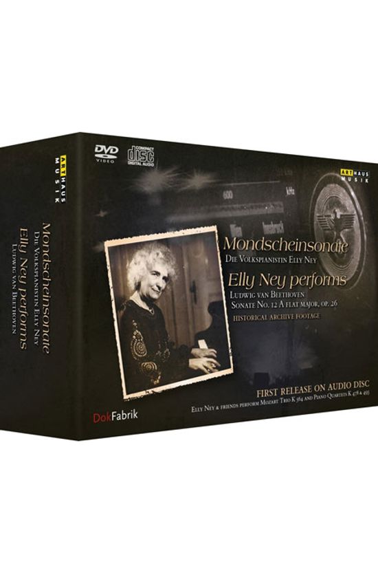 MONDSCHEINSONATE/ ELLY NEY [DVD+2CD] [엘리 나이: 월광소나타 - 베토벤 & 모차르트 피아노 연주 - 다큐멘터리]