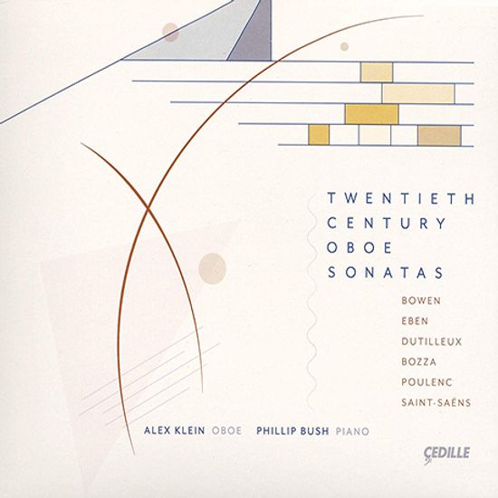 TWENTIETH CENTURY OBOE SONATAS/ ALEX KLEIN, PHILLIP BUSH [보웬, 에벤, 풀랑크 외: 20세기 오보에 소나타 - 알렉스 클라인]