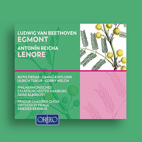 EGMONT & LENORE/ GERD ALBRECHT, FRIEDER BERNIUS [베토벤: 에그몬트 & 라이하: 칸타타 <레오노레>]
