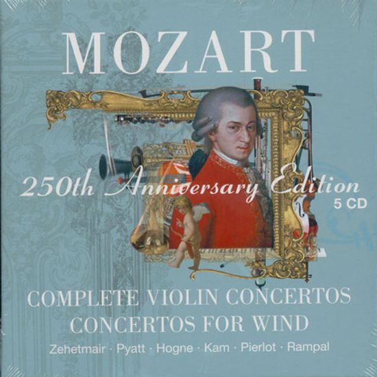 250TH ANNIVERSARY EDITION: COMPLETE VIOLIN CONCERTOS/ CONCERTOS FOR WIND