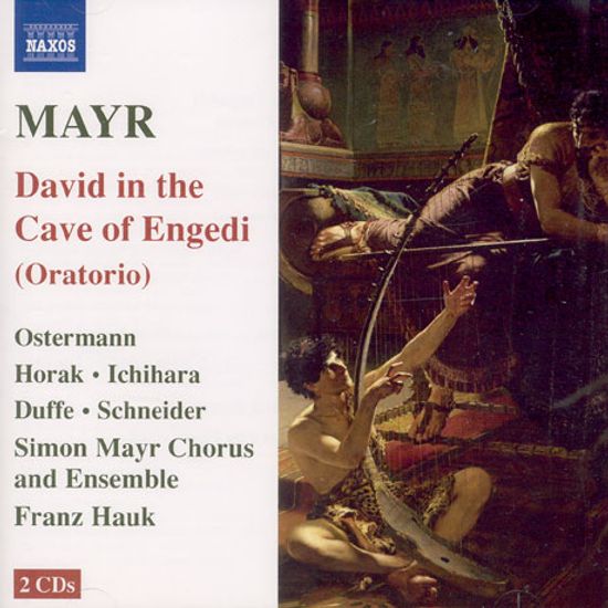 DAVID IN THE CAVE OF ENGEDI/ FRANZ HAUK