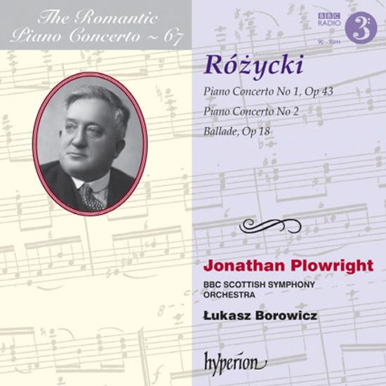 PIANO CONCERTOS/ JONATHAN PLOWRIGHT, LUKASZ BOROWICZ [낭만주의 피아노 협주곡 67: 로지츠키]