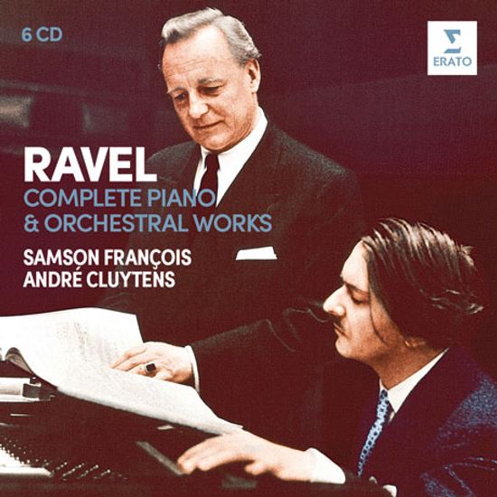 COMPLETE PIANO & ORCHESTRAL WORKS/ SAMSON FRANCOIS, ANDRE CLUYTENS [라벨: 피아노와 오케스트라를 위한 작품 전집 - 프랑스와, 클뤼탕스]