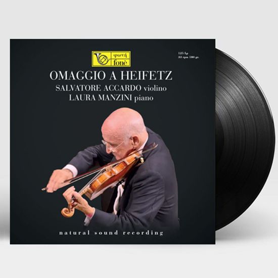 OMAGGIO A HEIFETZ/ LAURA MANZINI [하이페츠 오마주 앨범 - 살바토레 아카르도] [180G LP]