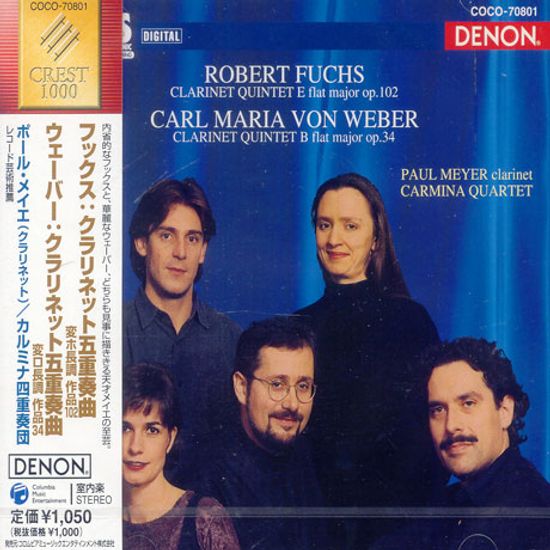 CLARINET QUINTETS/ PAUL MEYER