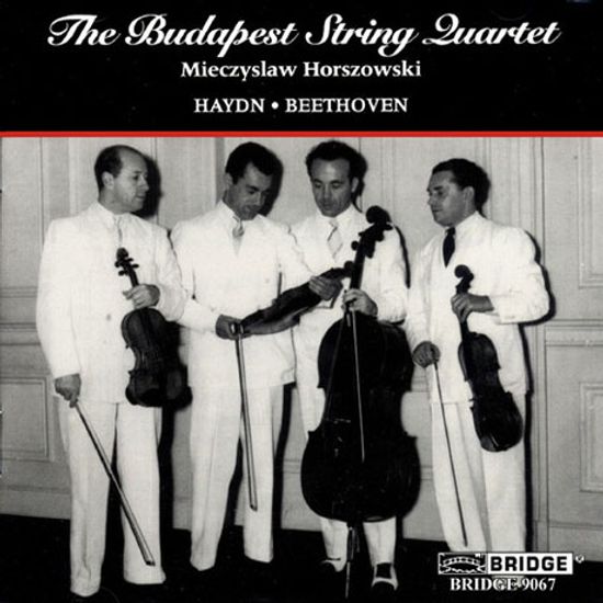 GREAT PERFORMANCES FROM THE LIBRARY OF CONGRESS VOL.5/ THE BUDAPEST STRING QUARTET, MIECZYSLAW HORSZOWSKI [하이든 & 베토벤: 현악사중주]