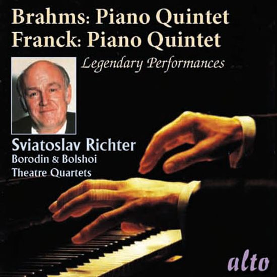 PIANO QUINTETS/ BORODIN QUARTET, SVIATOSLAV RICHTER [브람스 & 프랑크: 피아노 오중주 - 스비아토슬라브 리히터]