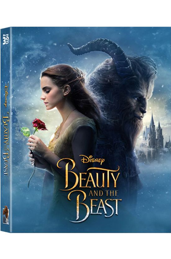 미녀와 야수 [3D+2D] [렌티큘러 슬립케이스 스틸북 한정판] [BEAUTY AND THE BEAST]