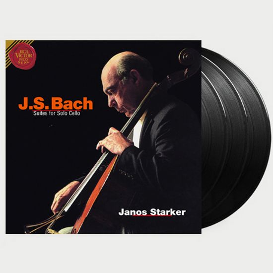 SUITES FOR SOLO CELLO/ JANOS STARKER [바흐: 무반주 첼로 모음곡 전곡집 - 야노스 슈타커]