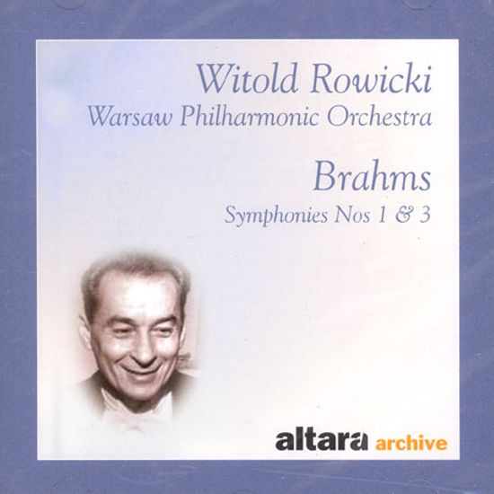 SYMPHONIES NO 1&3/ WITOLD ROWICKI
