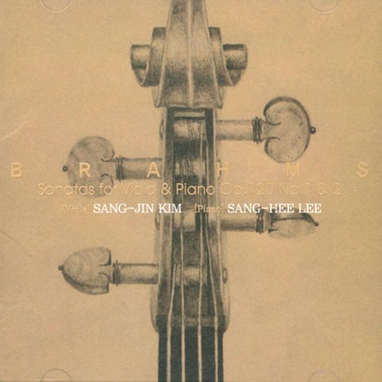 BRAHMS SONATAS FOR VIOLA AND PIANO OP.120 NO.1&2