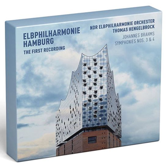 SYMPHONIES NOS.3 & 4 - ELBPHILHARMONIE HAMBURG FIRST RECORDING/ THOMAS HENGELBROCK [CD+BD] [브람스: 교향곡 3 & 4번 - 토마스 헹엘브록]