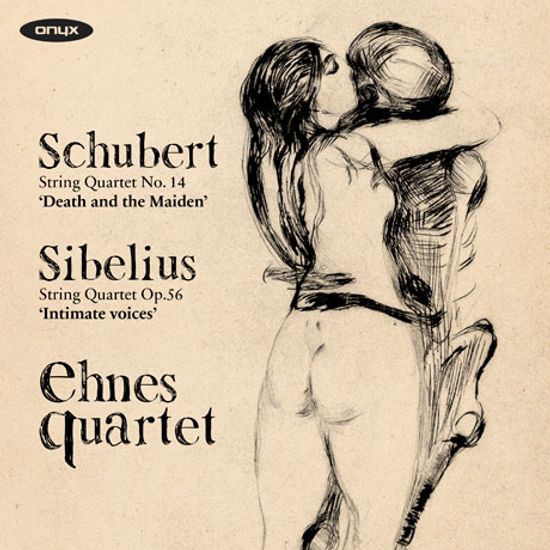 STRING QUARTETS/ EHNES QUARTET, RICHARD YONGJAE O'NEILL [슈베르트: 현악사중주 <죽음과 소녀> & 시벨리우스: 내밀한 목소리 - 에네스 콰르텟, 용재오닐]