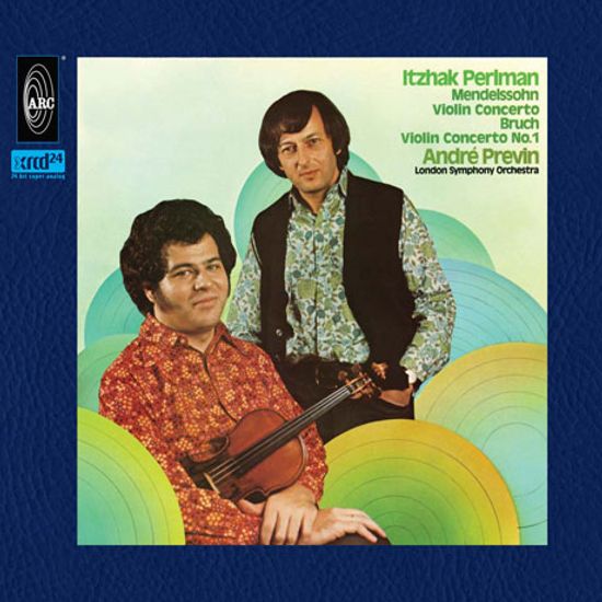 VIOLIN CONCERTOS/ ITZHAK PERLMAN, ANDRE PREVIN [XRCD] [멘델스존 & 브루흐: 바이올린 협주곡 - 펄만 & 프레빈]
