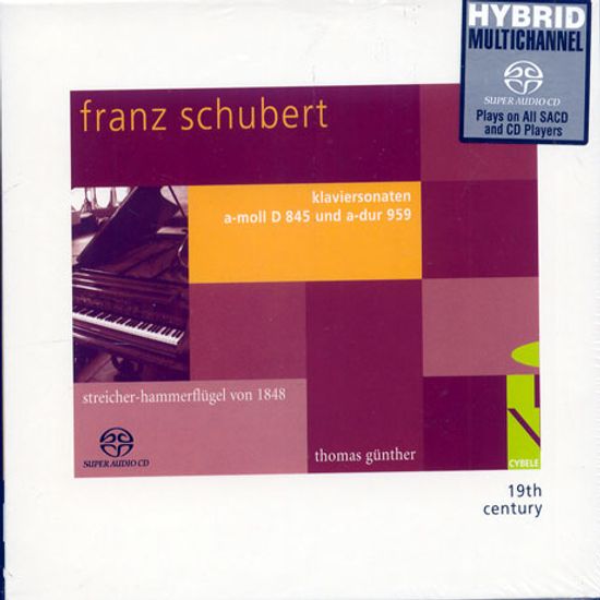 KLAVIER SONATEN D845 UND D959/ GUNTHER [SACD HYBRID]
