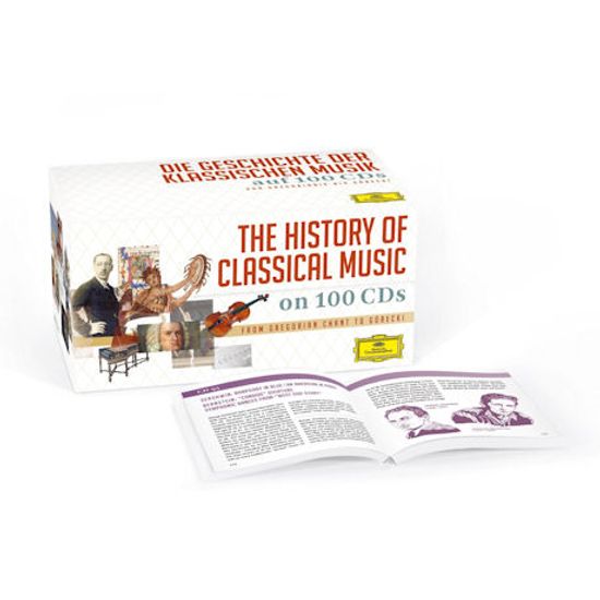THE HISTORY OF CLASSICAL MUSIC: FROM GREGORIAN CHANT TO GORECKI [고전음악의 역사 박스세트: 그레고리안 성가에서 현대음악까지]