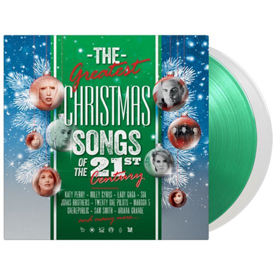 THE GREATEST CHRISTMAS SONGS OF THE 21ST CENTURY [180G GREEN & WHITE LP]