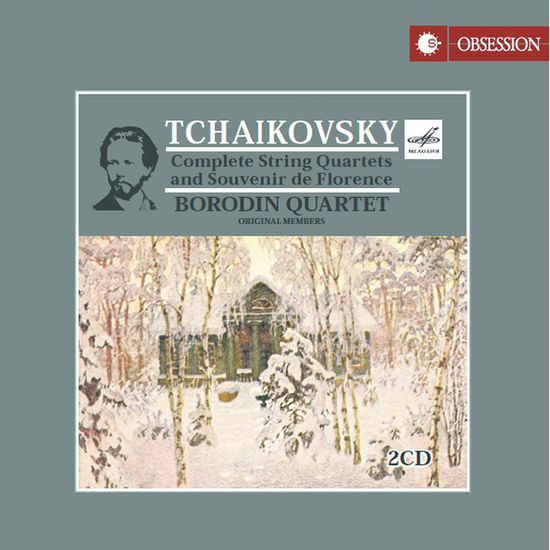 COMPLETE STRING QUARTETS/ MSTISLAV ROSTROPOVICH, BORODIN QUARTET [차이코프스키: 현악 사중주 전곡 - 로스트로포비치, 보로딘 사중주단]