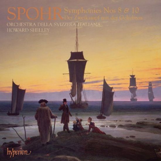 SYMPHONIES 8 & 10, DER ZWEIKAMPF MIT DER GELIEBTEN/ HOWARD SHELLEY [슈포어 교향곡 8,10번 & 연인과의 결투 서곡]