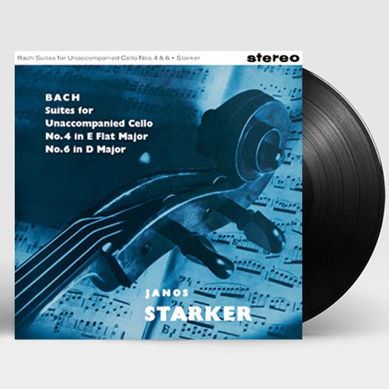 SUITES FOR UNACCOMPANIED CELLO VOL.3/ JANOS STARKER [바흐: 무반주 첼로 모음 전곡 3집 - 야노스 슈타커] [한정반] [180G LP]