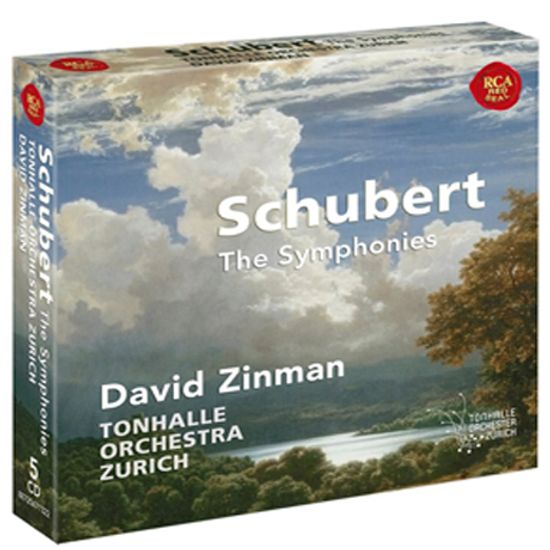 THE SYMPHONIES/ DAVID ZINMAN [슈베르트 교향곡 전집: 톤할레 쮜리히 오케스트라 - 데이빗 진만]