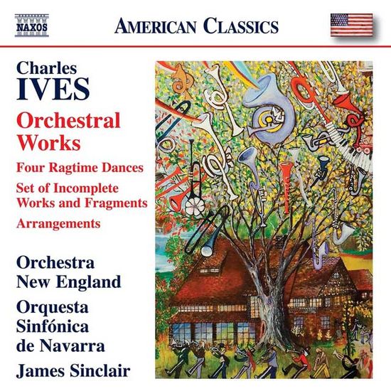 ORCHESTRAL WORKS/ JAMES SINCLAIR, ORCHESTRA NEW ENGLAND [아이브스: 관현악 작품 - 제임스 싱클레어, 오케스트라 뉴잉글랜드]