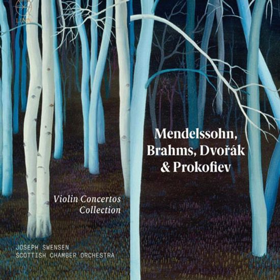 MENDELSSOHN, BRAHMS, DVORAK & PROKOFIEV - VIOLIN CONCERTOS CELLECTION/ JOSEPH SWENSEN [멘델스존, 브람스, 드보르작, 프로코피에프: 바이올린 협주곡 콜렉션 - 조셉 스벤센]