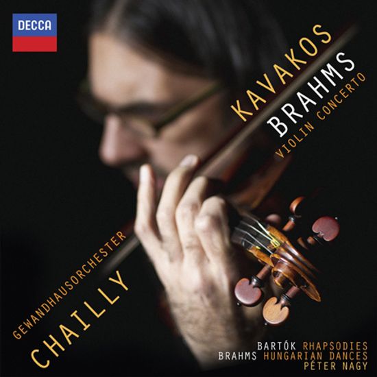 VIOLIN CONCERTO & RHAPSODIES/ LEONIDAS KAVAKOS, RICCARDO CHAILLY [브람스: 바이올린 협주곡 & 바르톡: 바이올린과 피아노를 위한 랩소디 - 레오니다스 카바코스]