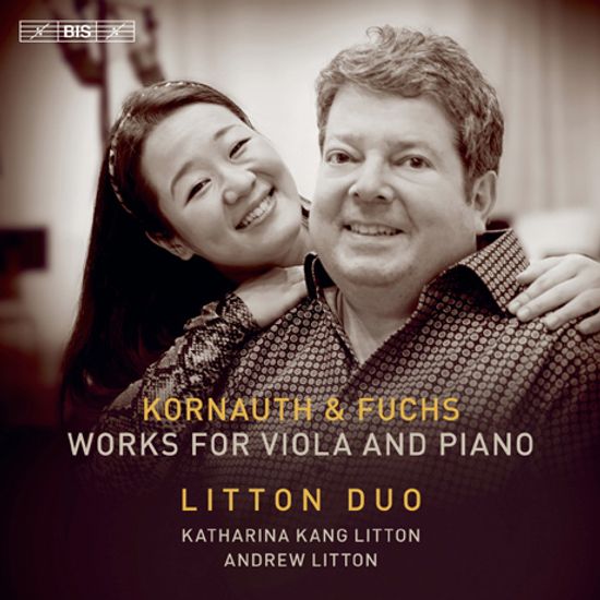 WORKS FOR VIOLA AND PIANO/ LITTON DUO [SACD HYBRID] [코르나우트 & 푹스: 비올라와 피아노를 위한 작품집 - 리튼 듀오]