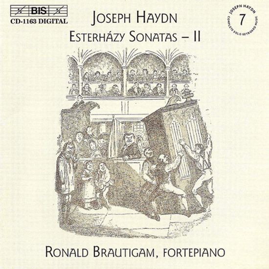 COMPLETE SOLO KEYBOARD MUSIC VOL.7: ESTERHAZY SONATAS 2/ RONALD BRAUTIGAM [하이든: 독주 건반 소나타 7집 - 로날드 브라우티함]