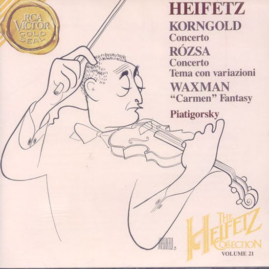 VIOLIN CONCERTOS & CARMEN FANTASY: KORNGOLD, ROZSA, WAXMAN