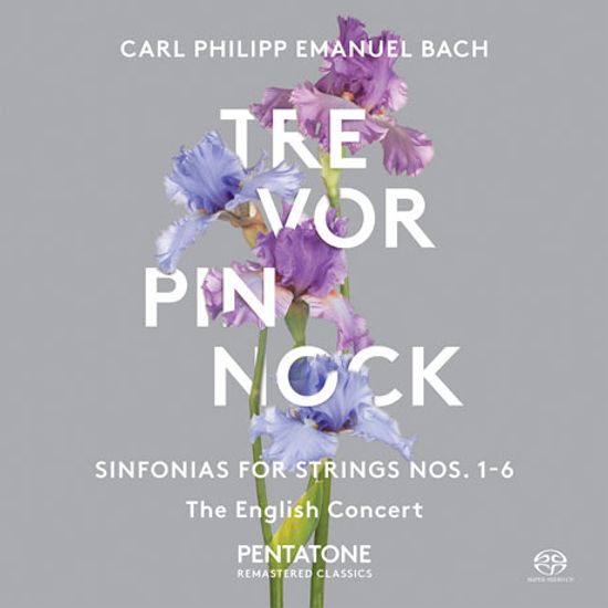SINFONIAS FOR STRINGS NOS.1-6/ TREVOR PINNOCK [SACD HYBRID] [CPE 바흐: 함부르크 심포니]